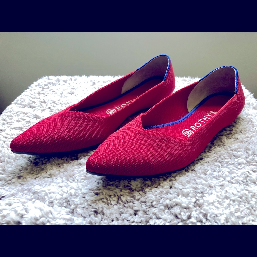 Chili Red Rothy’s size 9.5